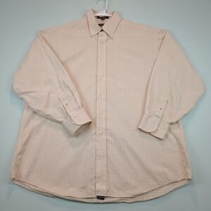 Tommy Hilfiger American Classic Shirt Men's Size 16 1/2, 32-33 long sleeve check